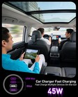 USB C Car Charger, 90W 4-Port Super Fast Charging Car Charger Adapter Dual USB-C — photo 9