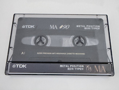 TDK MA 90 Audiokassette Type IV Metal Position IEC IV 90 min