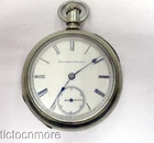 ANTIQUE ELGIN NATIONAL GRADE 208  MODEL 5 7j FULL PLATE 18s POCKET WATCH 1899