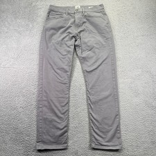 Flint and Tinder Pants Mens 32x30 Gray 365 Straight 5 Pocket Huckberry Stretch