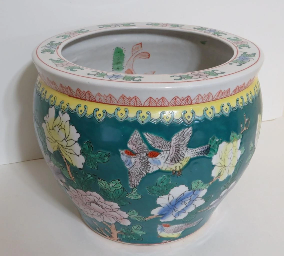 中式鱼缸在收藏中国花瓶、罐子(1900-现在) | eBay