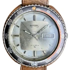 Vintage Seiko Rally Automatic 1972 Dive Watch 7006-8030 Men 41mm Rotating Bezel