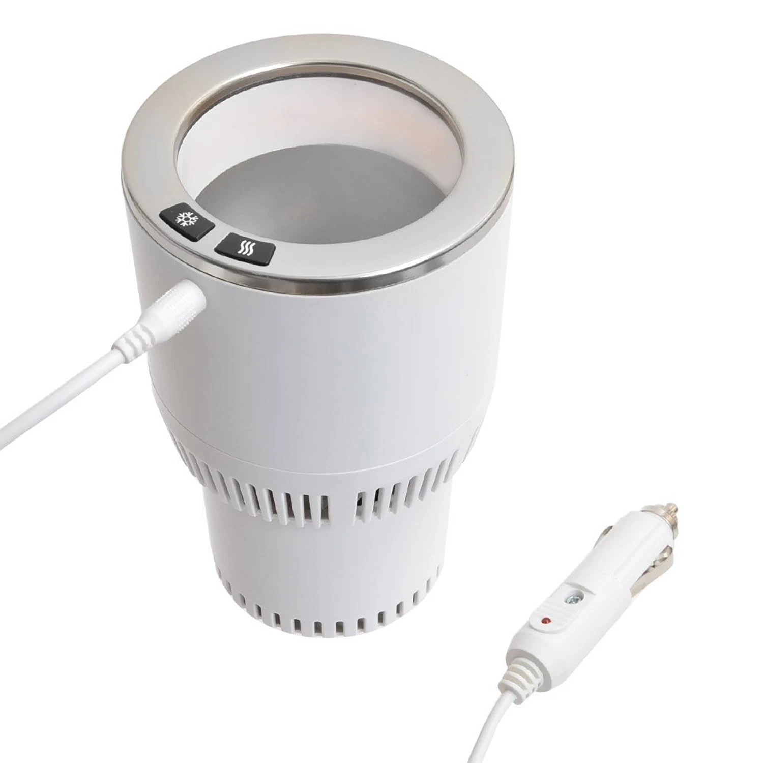 Cup Holder Coffee Warmer Drink Cooler 2-in-1 Truck Caned Drink Holder Gift(Wh...