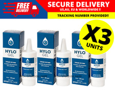 HYLO GEL EYE DROPS 10ML  X 3 