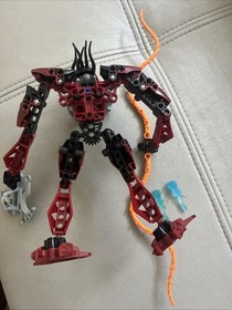 Lego Bionicle Kalmah 8917 100% Complete W Blue Squids Barraki 2007 Vintage