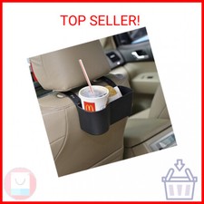 Car Headrest Seat Back Organizer Cup Holder Drink Pocket Food Tray Universal Lib