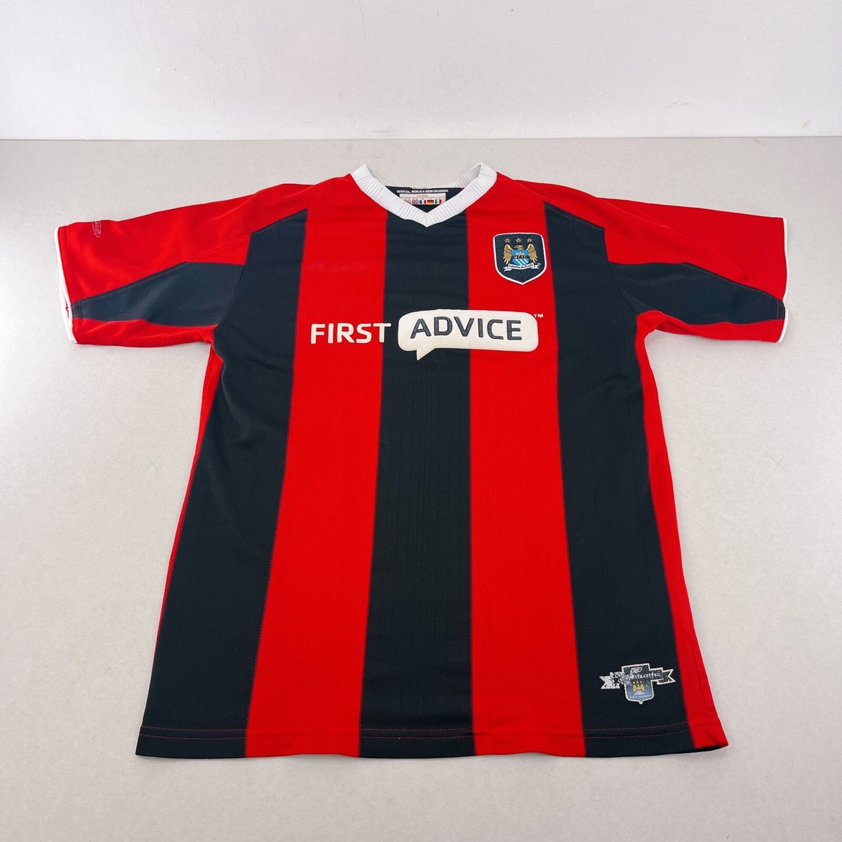 Manchester City 2003-2004 Away Third Shirt Reebok First Advice UK