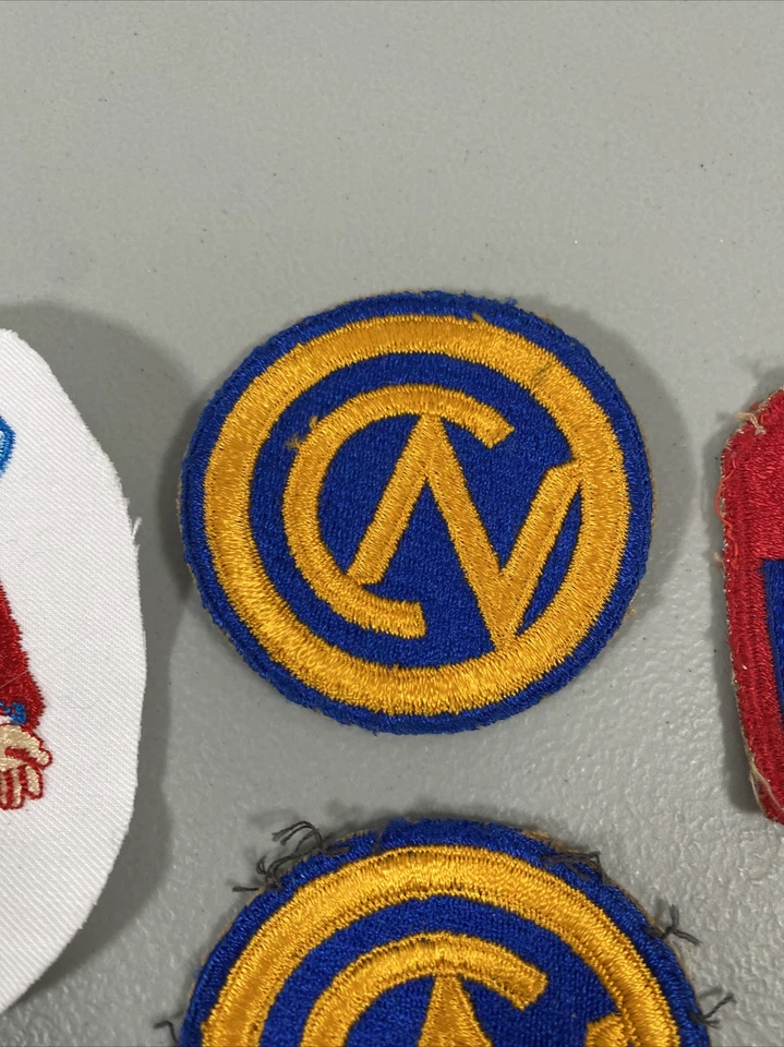 Patches Embroidered Lot of 9 Mixed A5 SMS Swim Club CCN Military James CUSC - Image 3 of 4