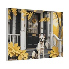 Matte Canvas, Stretched, 0.75"