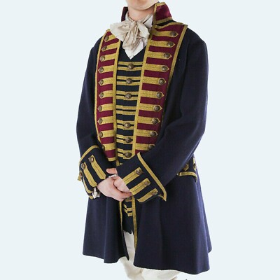 New Ladies Blue British Naval officers historical coat, Only outer coat