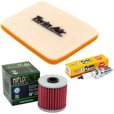 Kit manutenzione filtro aria filtro olio candela per Kawasaki KLR 600 KL600A KL 1984