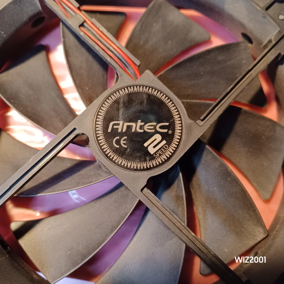 2x Original Antec 140mm & 120mm Cool Case Fan 2-Speed - Image 3 of 4