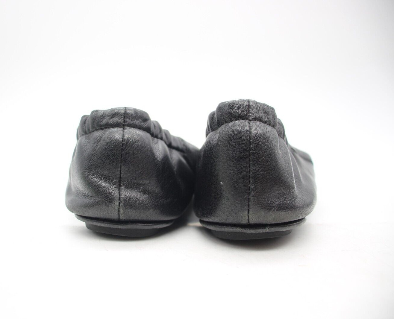 Tory Burch Ballet Flats Women's Size 6.5 M Black Leather Slip-On Casual Shoes thumbnail 5