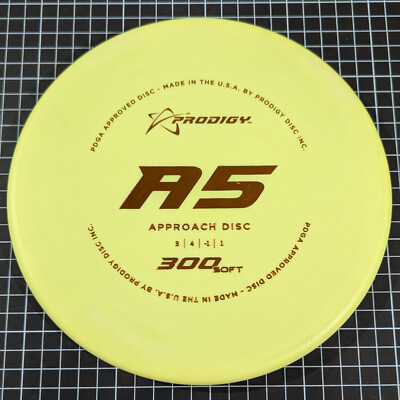 Prodigy 300 Soft A5 Approach Disc (Pick Color/Weight) Bomber Discs