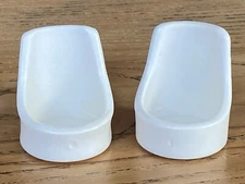 Vintage Kenner Tree Tots Family Tree House 2 White Chairs