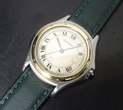 Cartier K18YG Bezel Panther Cougar LM 