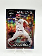 2024 Topps Chrome Prism Refractor #230 Lyon Richardson Cincinnati Reds RC