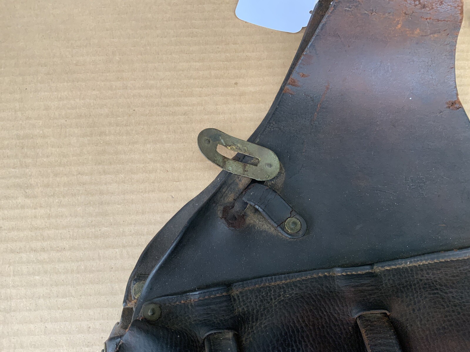 McClellan Saddle Bags 1917 Dated World War (WW1/WW2)(WWI/WWII) Saddle