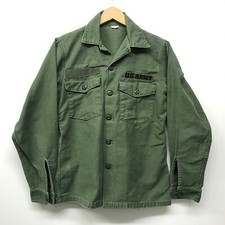 Vintage OG107 / Fatigue Shirt, Size 15 1/2" x 35" US Army 1970 B-26