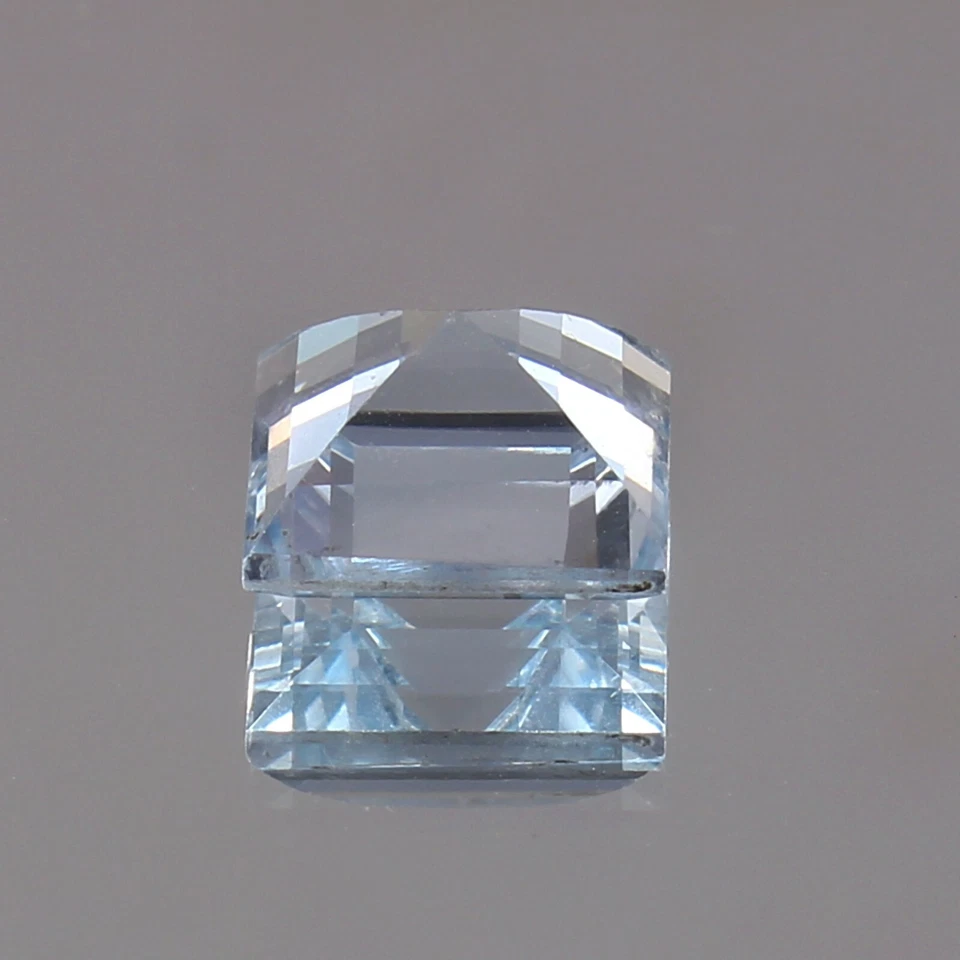 AAA Natural Brasil Azul Cielo Aguamarina 8x8 mm mm Piedra Preciosa Corte Cuadrado Suelta Foto 4 de 4