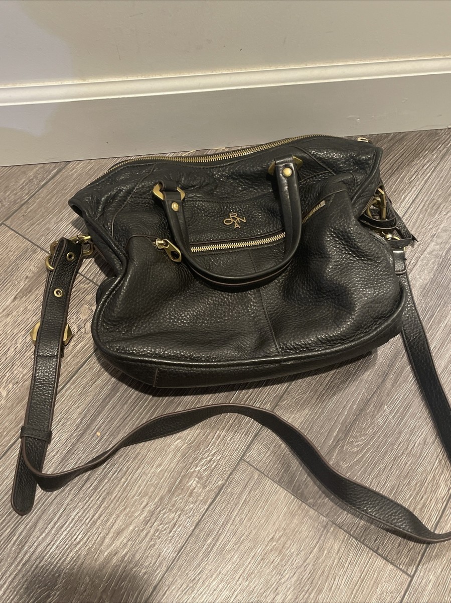 Dr. Yany Soft Leather Black Shoulder Handbag Purse A275195 | eBay