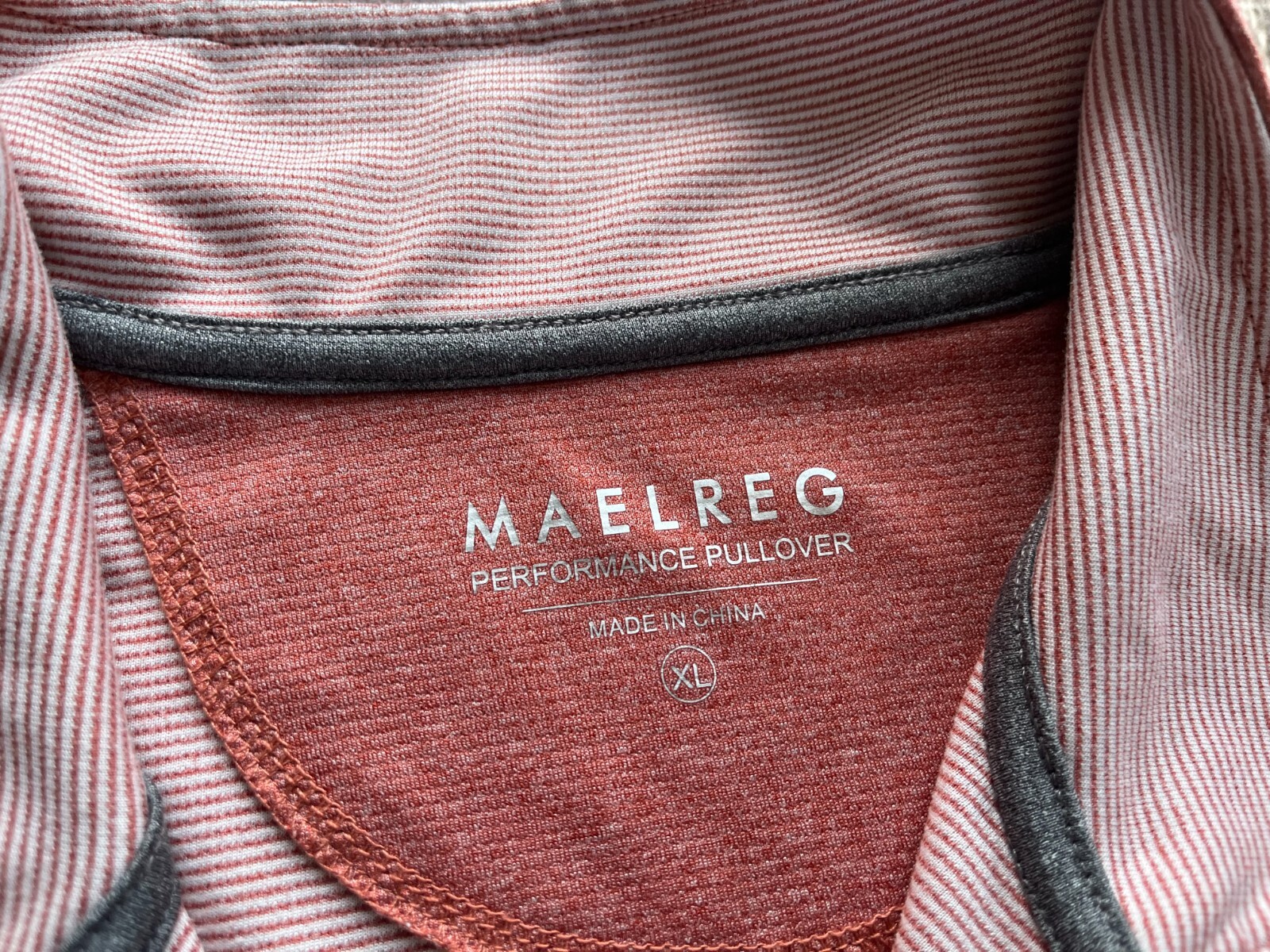 MAELREG PERFORMANCE PULLOVER GOLF TECH SWEATER OR… - image 3