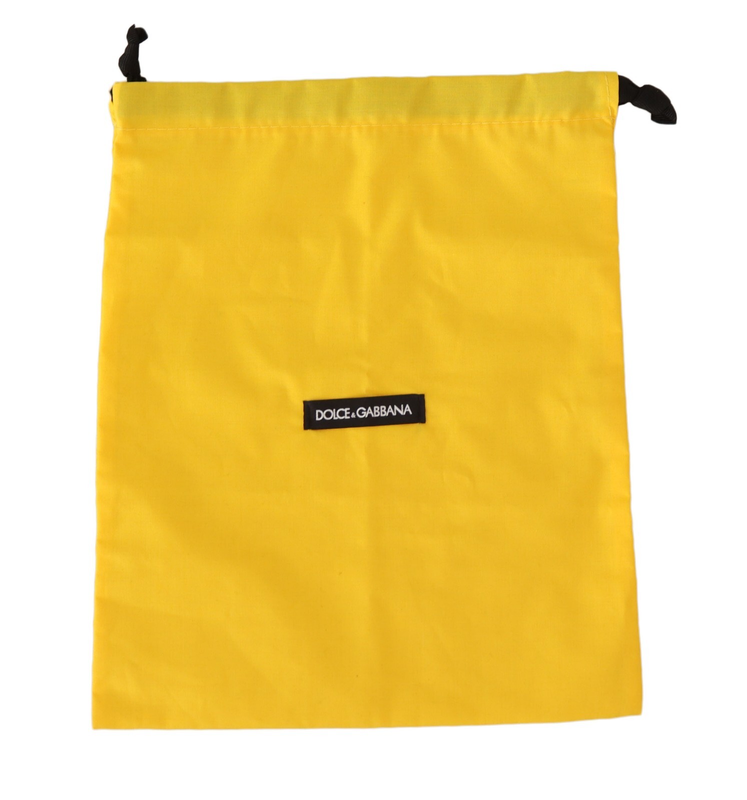 DOLCE - GABBANA Сумка-пылесборник Желтая однотонная сумка для обуви на шнурке 25см x 30см 4590₽