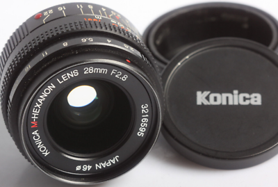 Konica M-Hexanon 2,8/28 Lens 28mm 2.8 Leica-M | eBay.de
