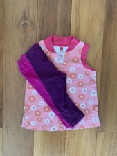 Tea Collection Lot Girls Floral Cotton Sleeveless Dress leggings pants 12-18 Mo
