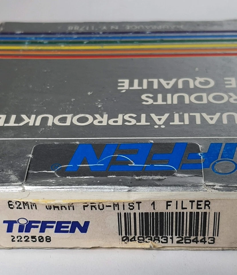 TiFFEN 62mm Warm Pro-Mist 1 62WPM1 62 mm E62 Authentic Warming Soften Skin USA - Image 3 of 4