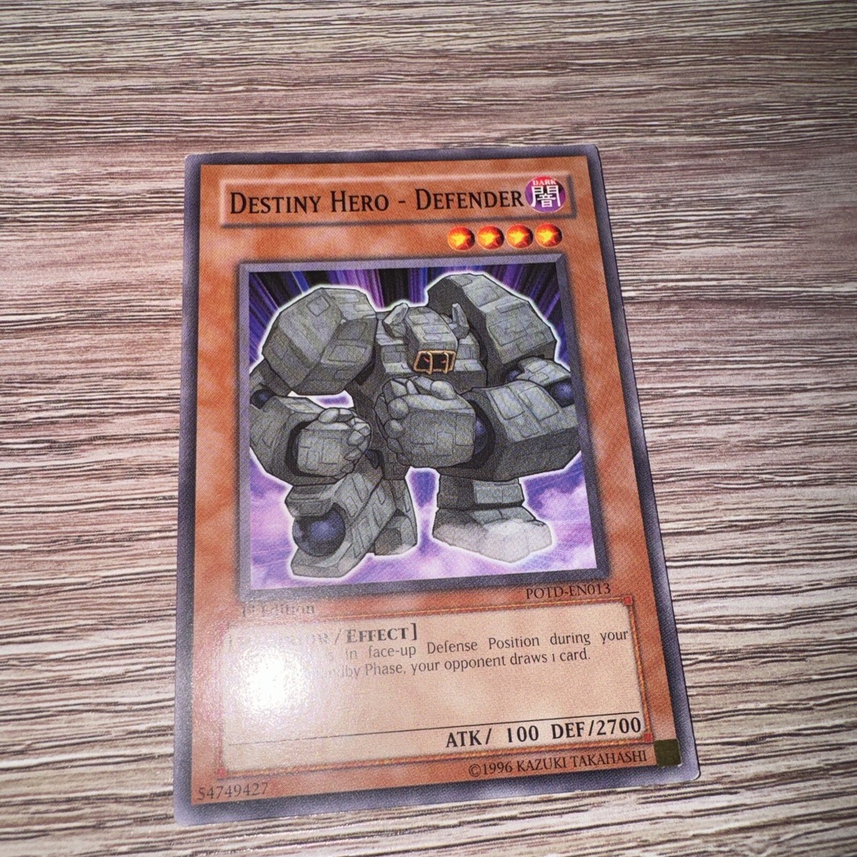 Yu-Gi-Oh! - Destiny Hero - Defender (POTD-EN013