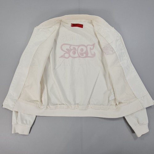 Levis Red Tab Womens Jacket White Small San Francisco LSC 64 State Park Varsity - Picture 9 of 11