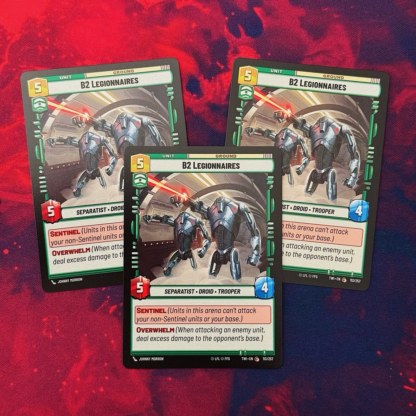 B2 Legionnaires Star Wars Unlimited Twilight Of The Republic TWI SWU 113