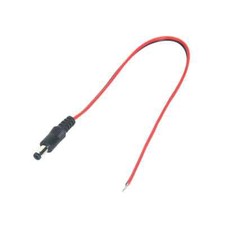 DC Power Cord Camera Lead 2.1mm Plug Male 5pack
