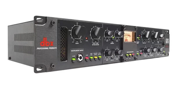 DBX 676 Microphone Channel Tube Microphone Preamp Channel Strip