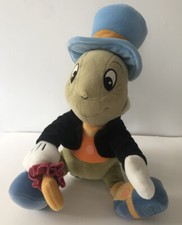 Vintage Walt Disney Store Authentic Jiminy Cricket 11 Plush Toy From Pinocchio