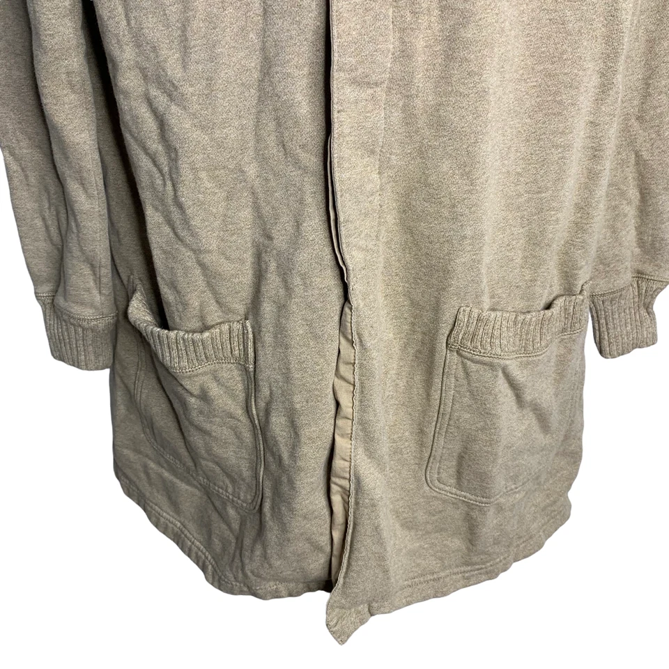 Vintage 90s Ralph Lauren Cardigan Sweater L Brown Button Up Collared Polo Sport - Image 3 of 4