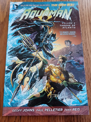 DC Comics Aquaman - Throne of Atlantis by Geoff Johns (Trade Paperback, 2013)