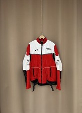 Kawasaki Racing Team Jacket White-Red Vintage Full Zip Size XL