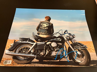 AUSTIN BUTLER SIGNED AUTOGRAPH 11x14 PHOTO BIKERIDERS BECKETT BAS COA AUTO E