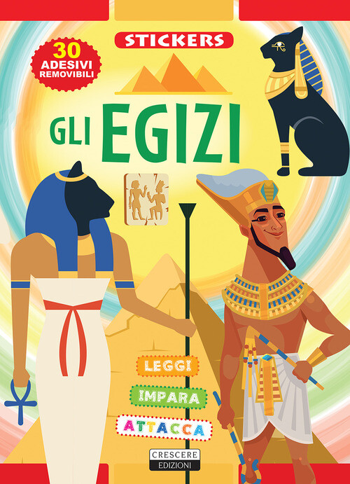 Egizi. Con 30 Adesivi Removibili -  - 2019