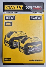 DEWALT DCB548Y2-XJ FlexVolt 18/54V 12/4Ah Li-Ionen Werkzeugakku Set - 2er Pack