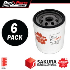 Sakura Oil Filter Z632 6 Pack Bulk Buy fits Mazda 3 BK BL 2.0L 2.3L 2003 - 2014