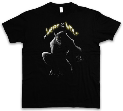 BE WERE OF THE WOLF SWEATSHIRT T-SHIRT Werewolf The Werwolf Horror Howling