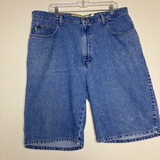 Mens VTG Denim Shorts By Jean X-AM Sz 34 Hip Hop Old School Actual 31X11