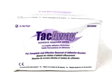 Torbot MS408W TacAway Adhesive Remover Wipes - 50/BX