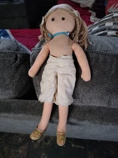 18" vintage rag dolls handmade