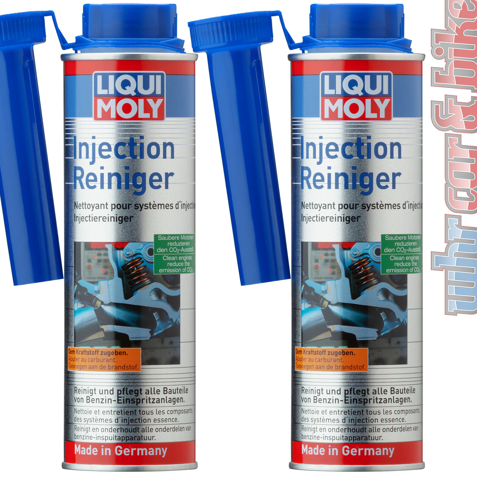 LiquiMoly Injection Reiniger 2x 300ml Benzin Additiv für