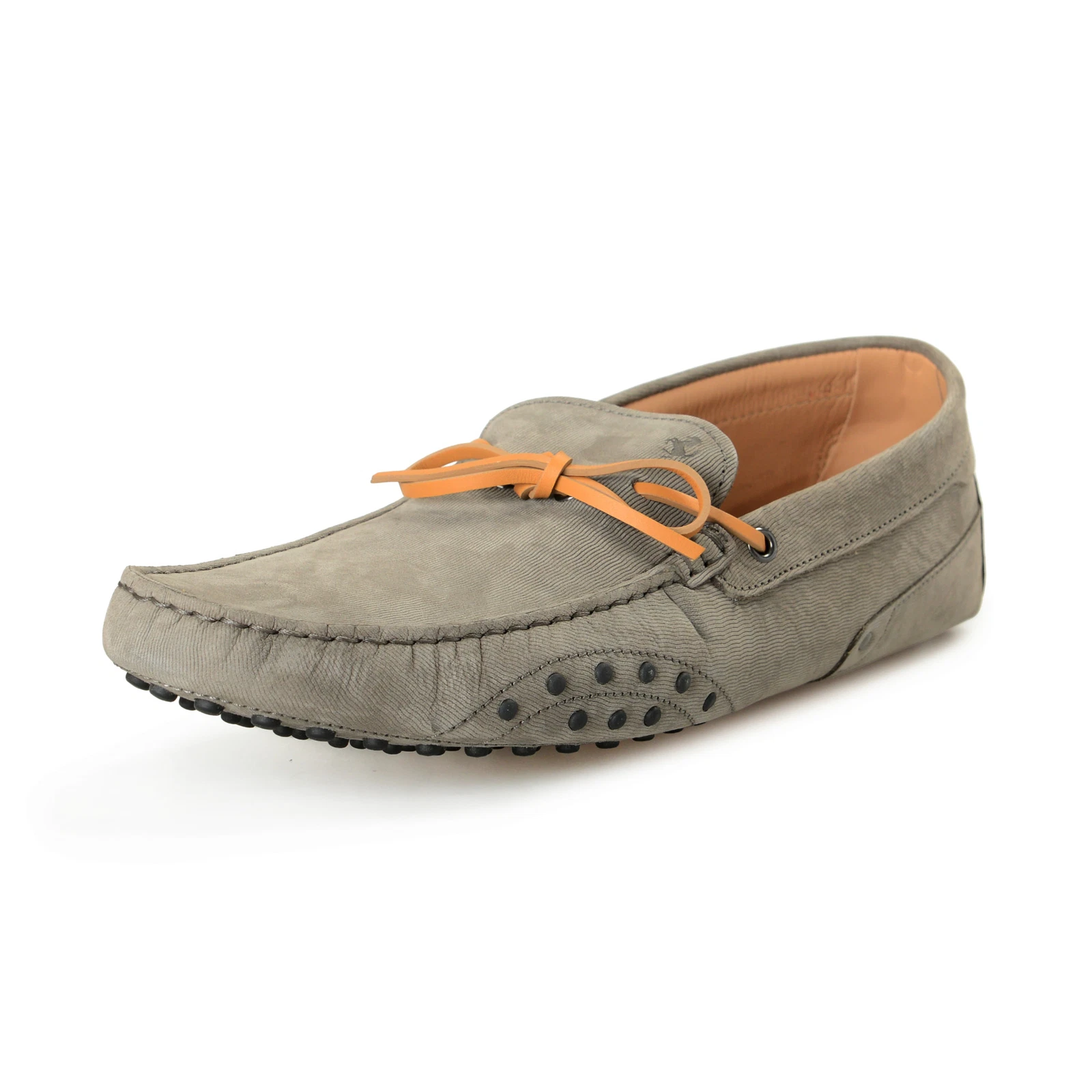 TOD’S Mocassini Tod's For Scuderia Ferrari uomo 100% pelle strutturata scarpe