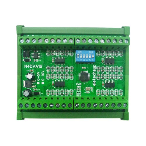 16CH Analog Input Module RS485 Modbus RTU 0-5V 0-10V Voltage Acquisition Module - Picture 2 of 10